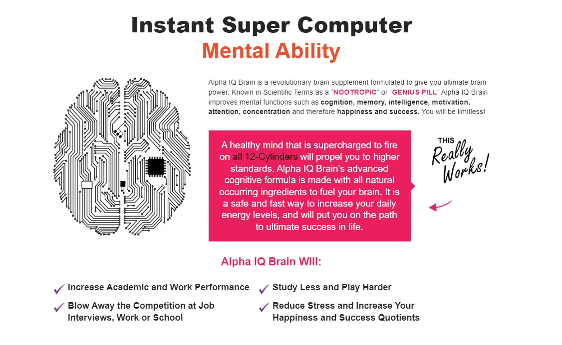 Alpha Brain IQ