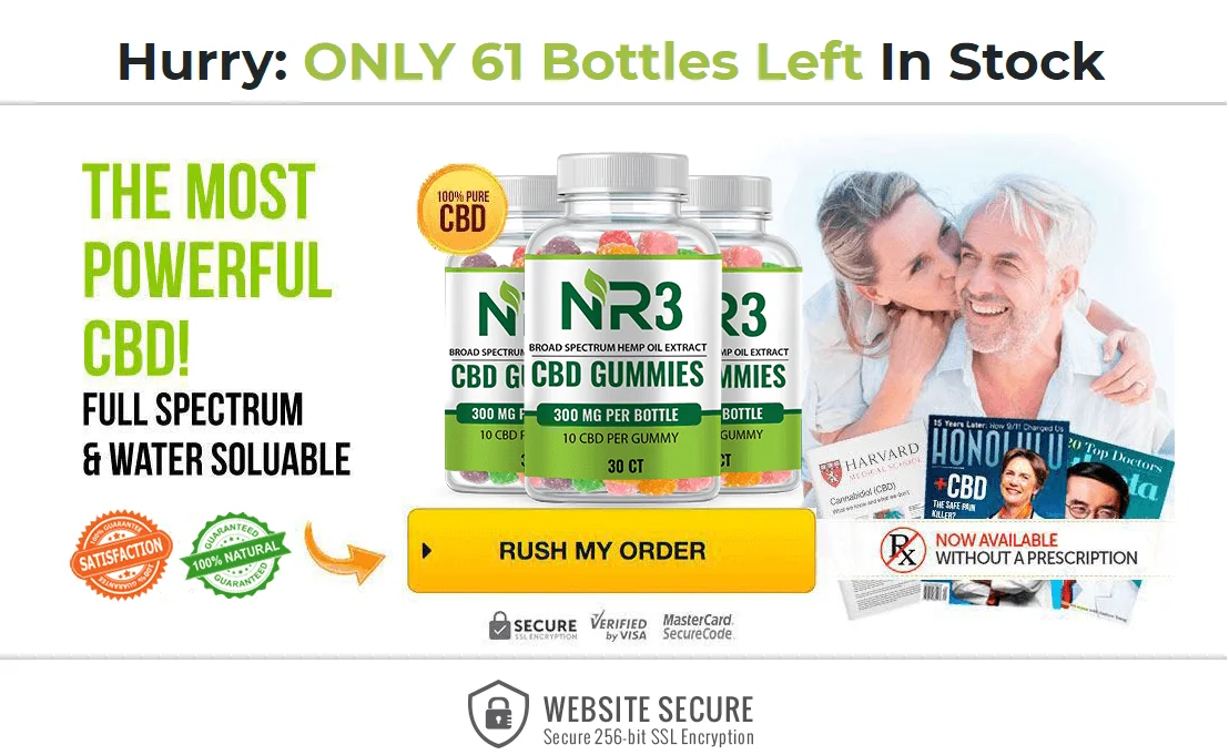 Pure NR3 CBD Gummies