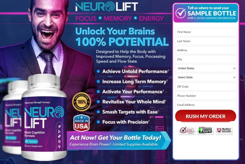 Neuro Lift Brain Cognition Formula