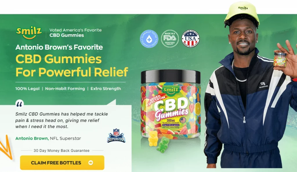 Antonio Brown's CBD Gummies