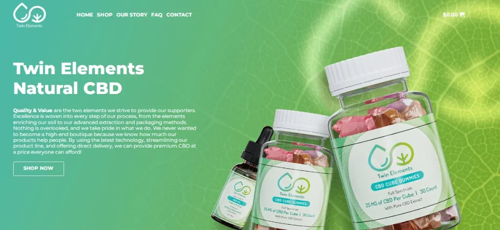 Twin Elements CBD Gummies