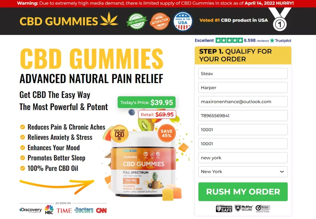 YouNabis CBD Gummies