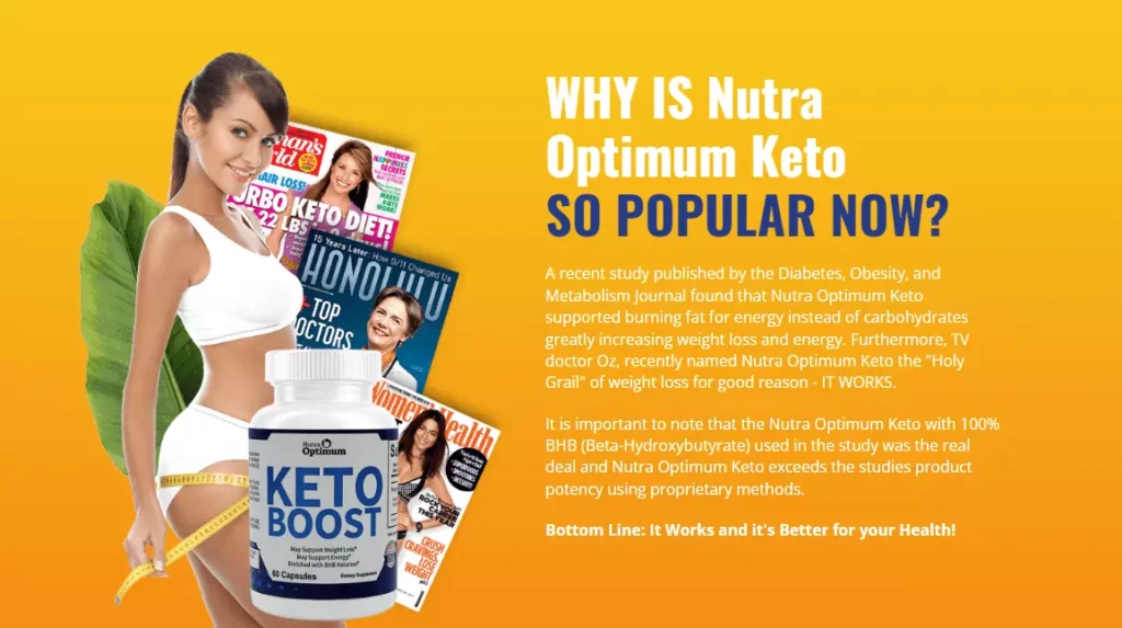 Nutra Optimum Keto Boost