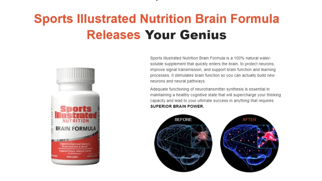 Sports Illustrated Brain Formula