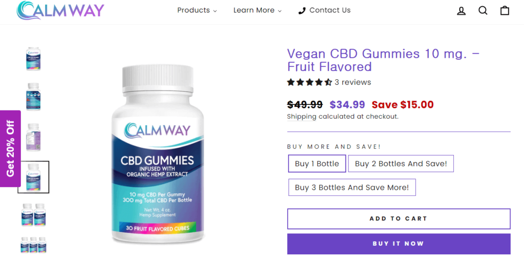 Calm Way CBD Gummies