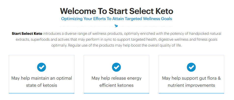 Start Select Keto