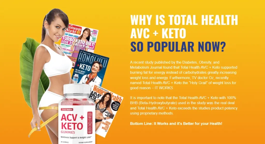 Total Health ACV+Keto Gummies
