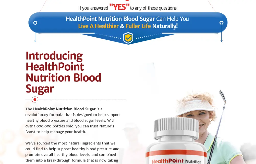 HealthPoint Nutrition Blood Sugar Support