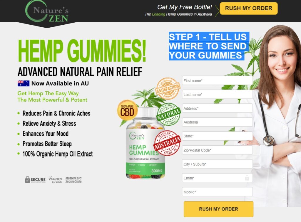 Natures Zen Hemp Gummies