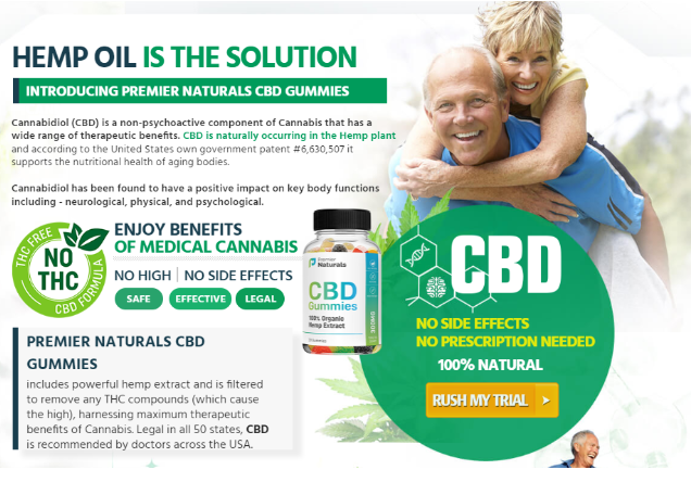 Premier Natural CBD Gummies