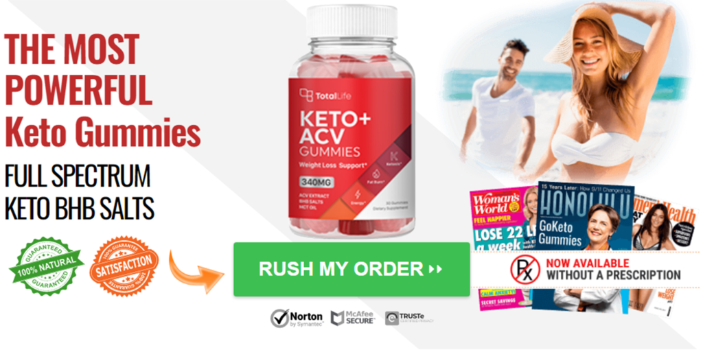 Total Life Keto + ACV Gummies