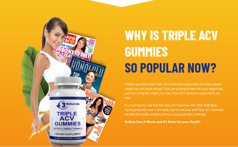 3 Naturals Triple ACV Gummies