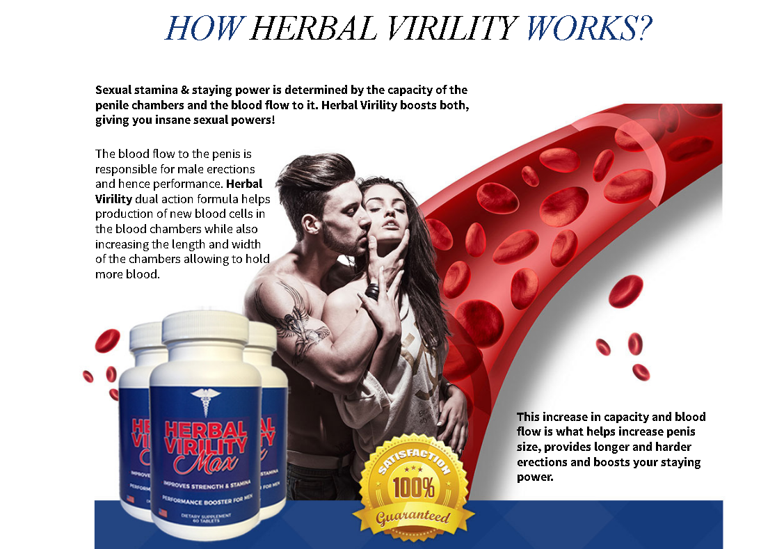 Herbal Virility Max Male Enhancement Heightened Confidence And Increased Stamina In 2023